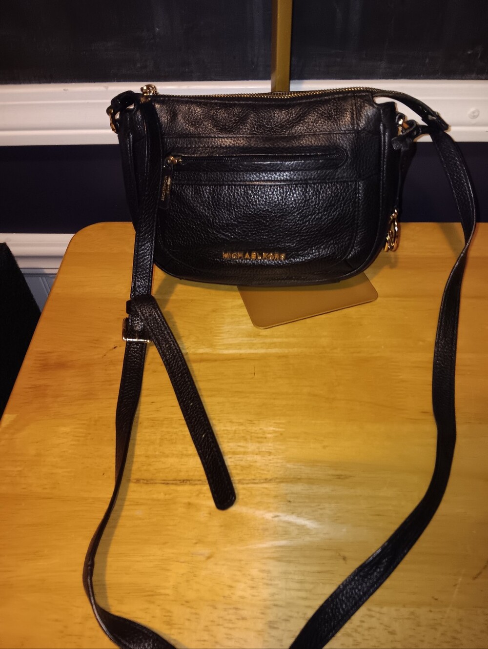 Michael Kors Leather Crossbody Bag